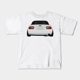 Miata rear Grey Kids T-Shirt